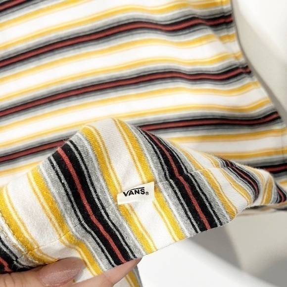 Vans Emporium Striped Tee Dress Sz XS - Picture 5 of 6